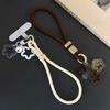 Fashionable Phone Lanyard, with Flower and Bell Pendants, Multi-Purpose Lanyard Suitable for Phones
