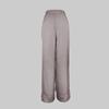 Completo Pantaloni da Donna Colore Unico Mezzo Collo Monospalla Senza Maniche Camicie Allacciatura Pantaloni Gamba Larga Donna 2025 Estate Nuovi Abbigliamento da Strada Donna