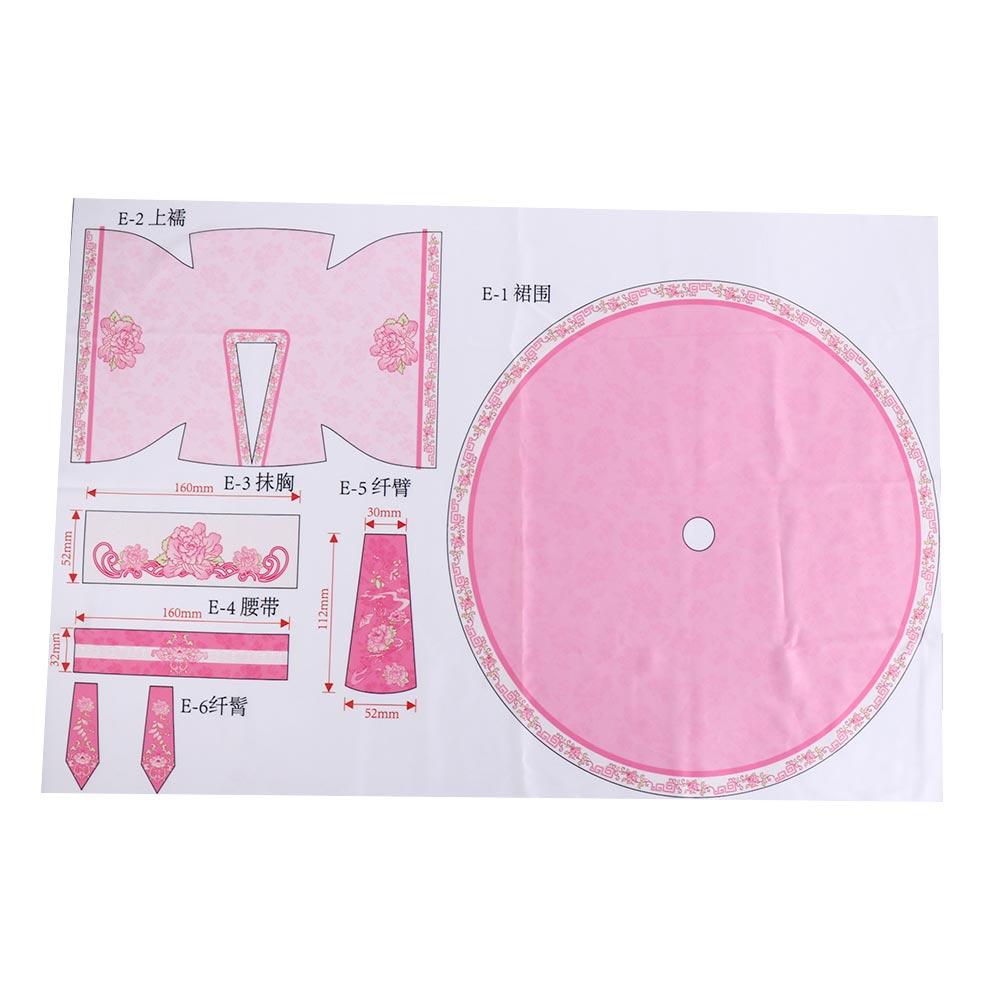 Wear DIY Hanfu Clothes Toys Dress Doll Clothing Design  Doll Accessories