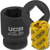 JCB 3/4" 29mm Impact Socket 6-Point Cr-Mo Socket Wrench