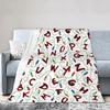 Alphabet Lore Flannel Throw Blanket Anime Cartoon Super Soft Micro Suitable for Sofa Living Room Throws All Season Lightweight