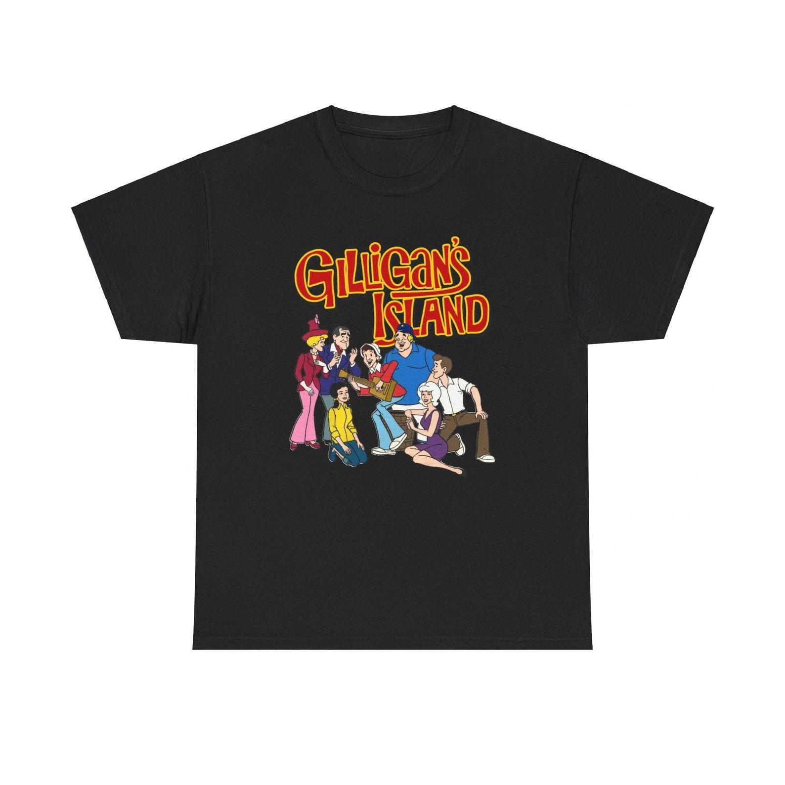 Gilligan s Island Cartoon TV Show T-Shirt L