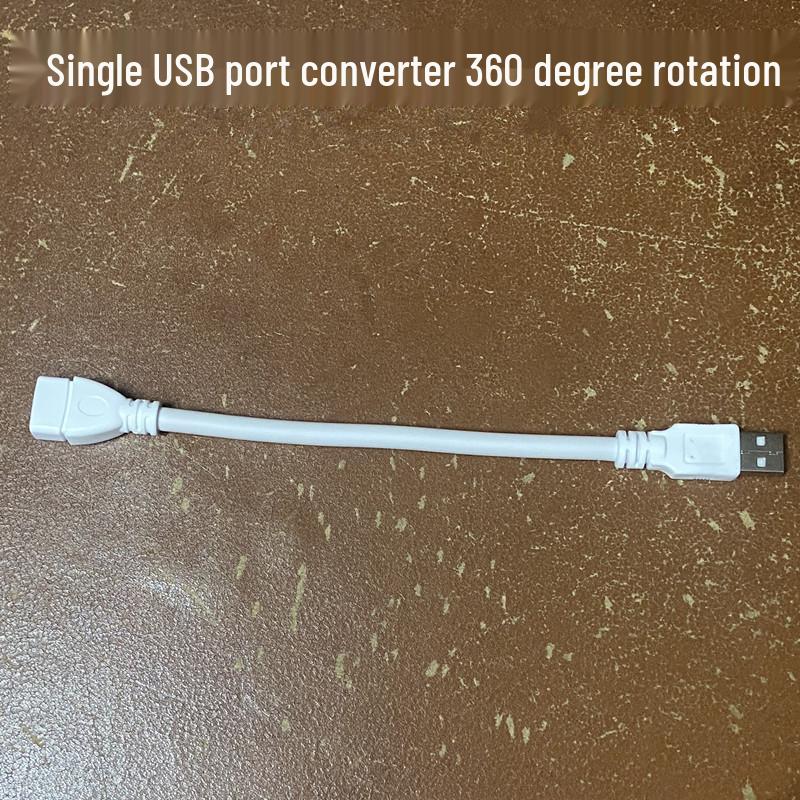 Multi-Port USB Hub Adapter: USB & Type-C Extension Dock with Converter.