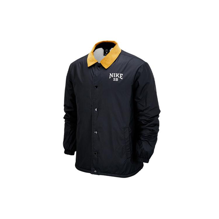 Nike Jackets Men's Black Lapel Moderate Other DM0871-010