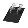 Non-slip Silicone Coffee Mat: 2-in-1 Heat-Resistant & Waterproof Drying Tray for Bar and Dining Table