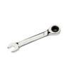 Dual-use Quick Open Wrench CR-V Steel Reversible Spanner Ratcheting Spanner  Bike Repair