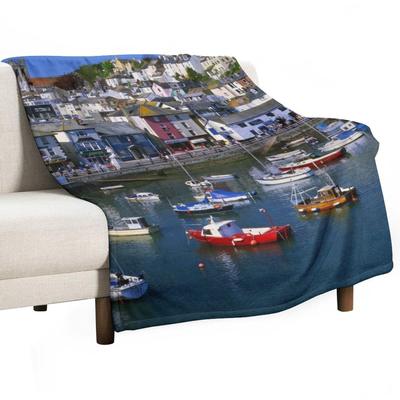 Brixham Hafen Überwurfdecke Haar Mehrzweck Polar Bettdecken Decken