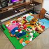 1pc Super Mario Bros Adventure Carpet for Playroom Bedroom Living Room Sofa Home Decor,kids Game Area Rug Non-slip Floor Mat Y72916
