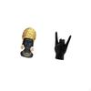 African Woman Hand Gesture Statue Tabletop Ornament Creative Resin Figurine Sculpture for Home Decor