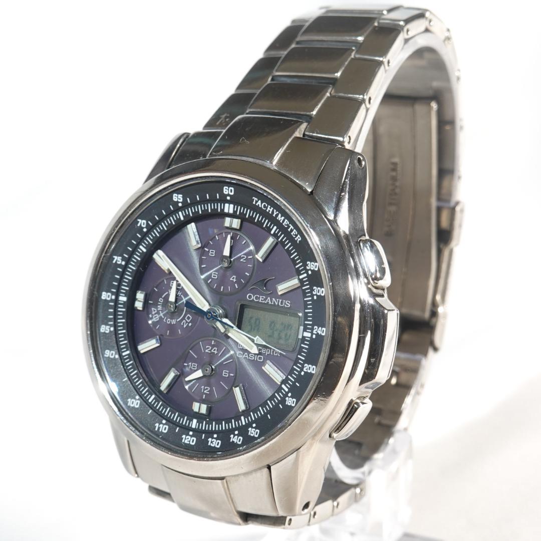 

[Б/У] CASIO OCEANUS OCW-500TDJ Радиоуправляемые Солнечные Титановые Часы, Рабочие
