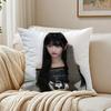 Idol Kpop LLEESEO Cushion Cover Pillowcase Antidustmite living Room Sofa Decor Cushion Room