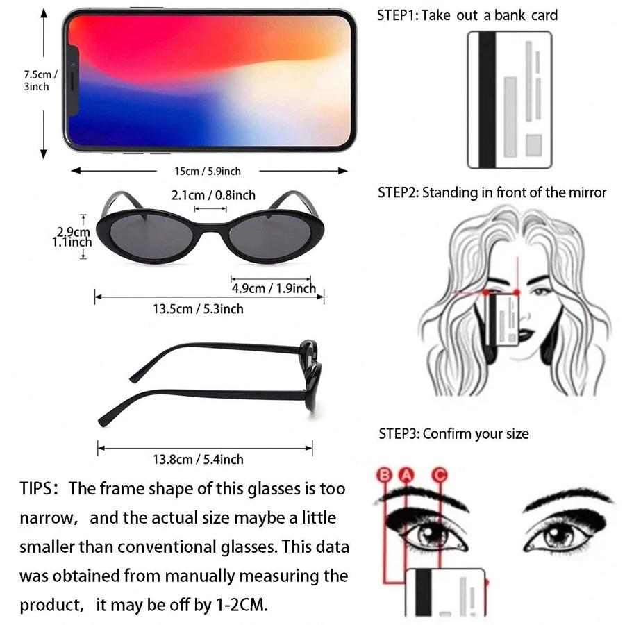 Sexy Small Oval Women's Sunglasses  New Fashion Leopard Brown  Sun Glasses Female Retro Colorful Shade Eyeglass