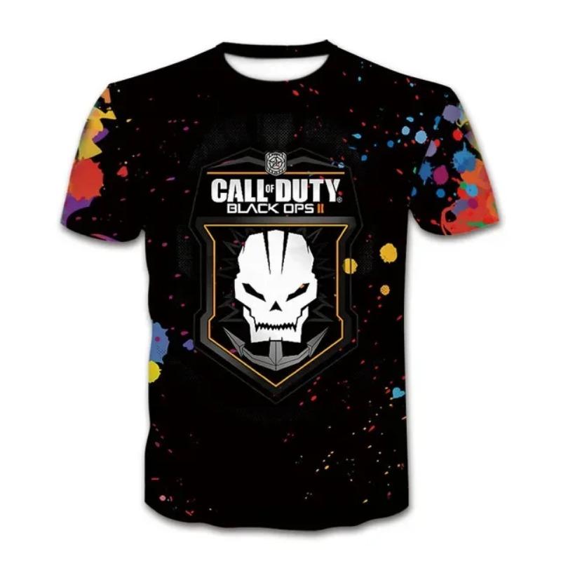 Roblox Game kids T-shirt cosplay costumes Child Cartoon Short sleeve top 3D Print Casual Street Clothes
