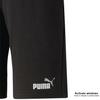 Puma Logo Print Double Pocket Sports Elastic Waist Straight Casual Shorts Men Shorts Black 675753-61