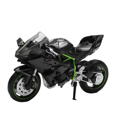 1/12 Maßstab Simulation Kawasaki Ninja H2R Legierung Diecast Motorradmodell Trendige Dekorative Ornamente Exquisite Geschenke für Freund