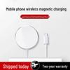 Magnetic Wireless Charger for iPhone 12-16: Compact, Stick-On Design