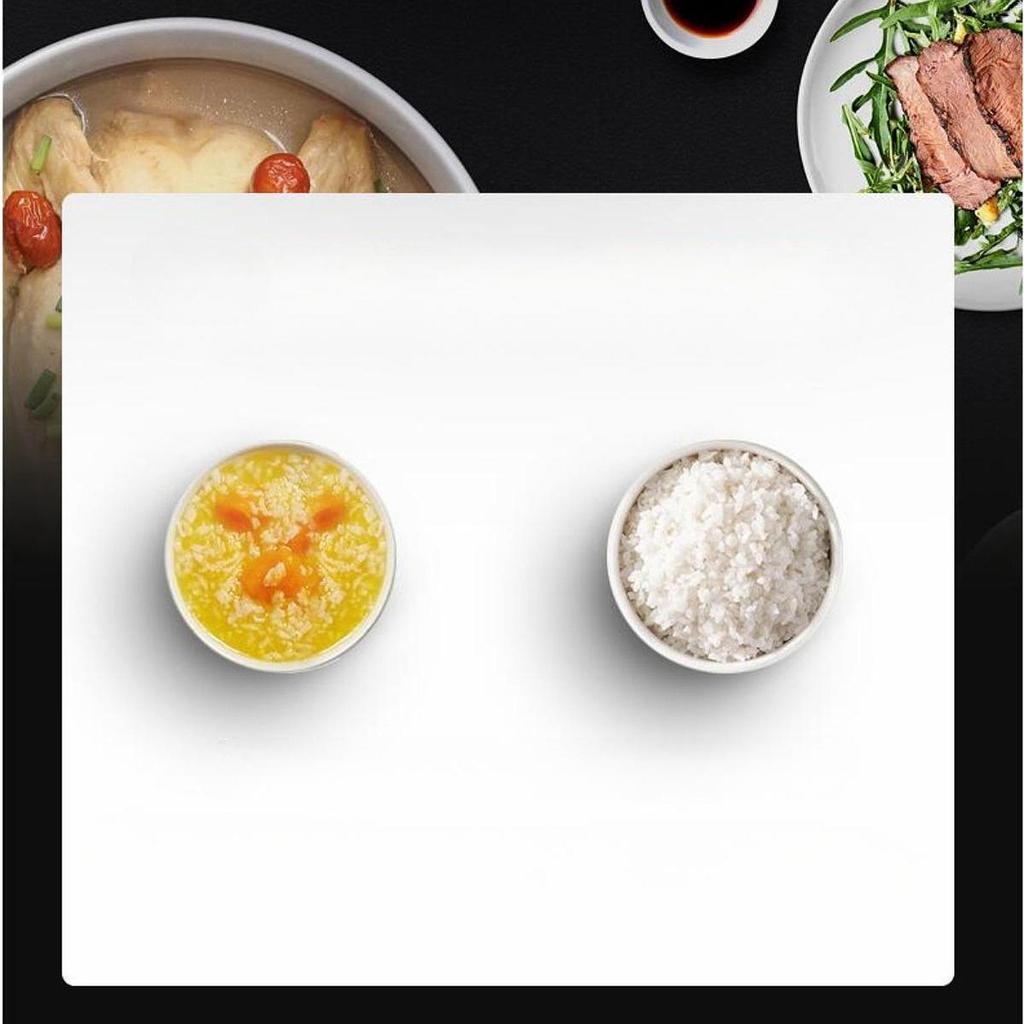 Compact 2L Electric Rice Cooker with Heating