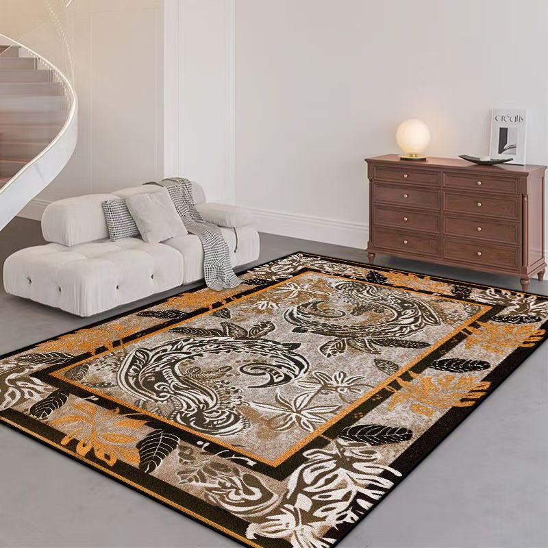 

Modern Antiskid Big Size Carpet for Living Room Lint-free Room Decor Lounge Rug Customizable Washable Sofa Table Mat Easy Clean 60*90cm