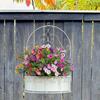 Detachable Wall Mounted Planter Decorative for Farmhouse Rustic Plant Holder