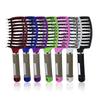 Nylon Boar Bristle Brush Teeth Top Selling Vent Hair Brush Rubber Handle Detangling Hair Comb Oval Scalp Massage Brush for Women