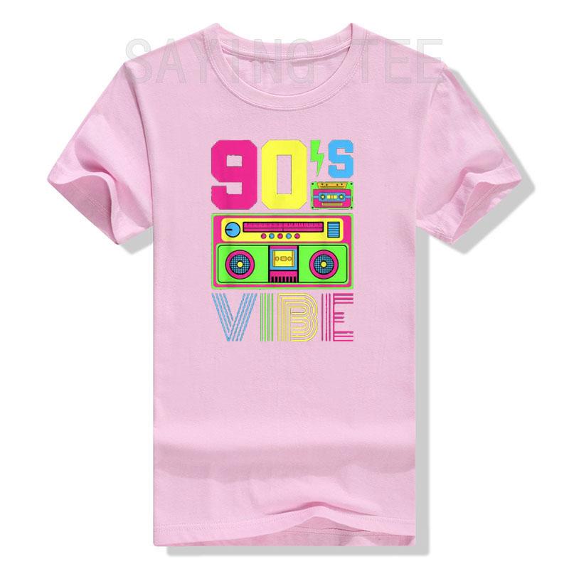 90er Jahre Vibe 1990er Stil Mode 90er Thema Outfit Neunziger Jahre Kostüm T-Shirt Lustiges Grafik-T-Shirt Oberteile Damen Mode Kurzarmblusen