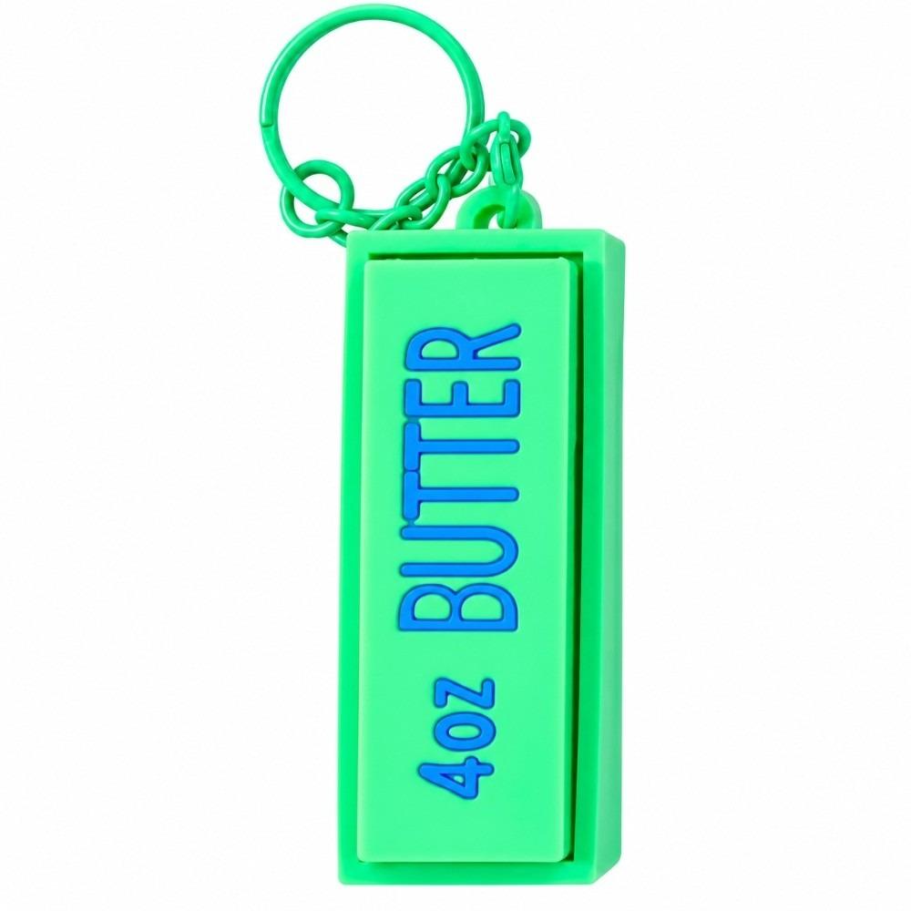 Pocket Size Fidgety Push Clicker Simulation Shape Sensory Key Ring Office Workers
