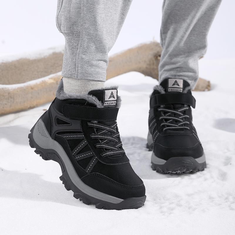 Women Snow Boots Winter Unisex Climbing Boots Plus Size Walking Shoes Men's Waterproof Outdoor Hiking Boots