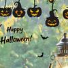 Black Halloween Silhouette Decor 3Pcs Static Window Clings, Retro Pumpkin Bat Ghost Castle Festival Atmosphere Glass Sticker Decals, Waterproof
