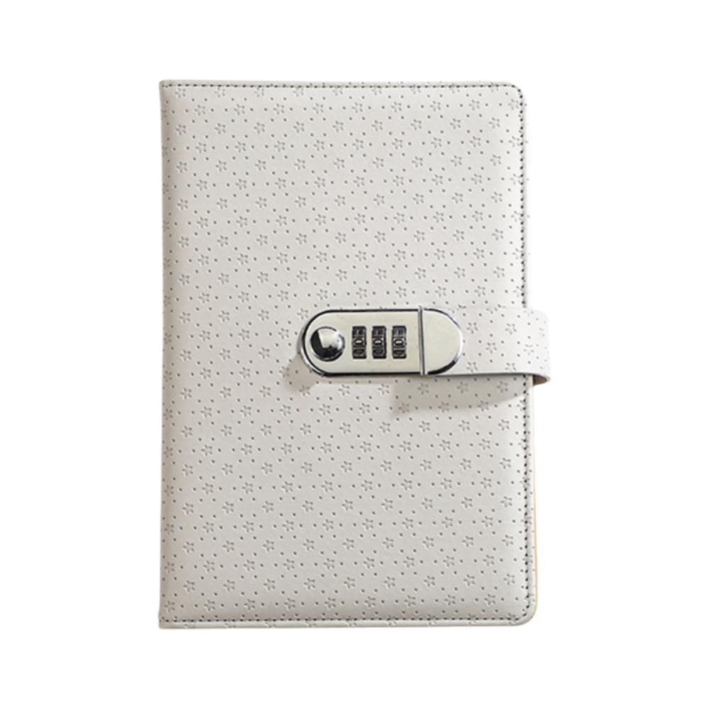 200 Pages Retro Password Book with Lock A5 Diary Notebook  Office School Supplies