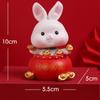 Bunny Figurine Set for Home Decor and Gift Giving