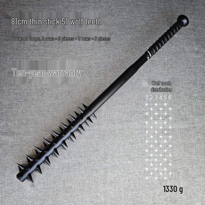 Металлический клык волка Tiemyun Палка для самообороны