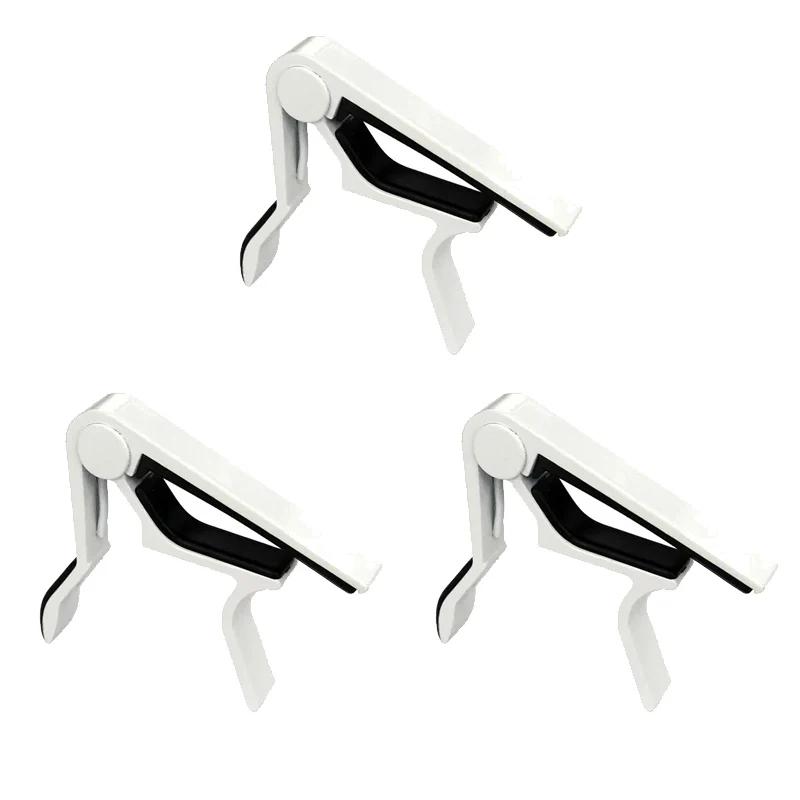 Guitar Capo for Acoustic and Electric Guitars Single Handed Capos Black