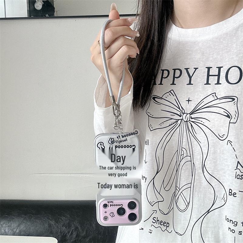 Lucky Creative Text Phone Case for iPhone 17, 16 Pro Max, 15, 14