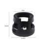 58mm Portafilter Holder Espresso Tamping Station Black Minimal Friction Espresso Holder Muvna Xbloom Silicone Rotary Button