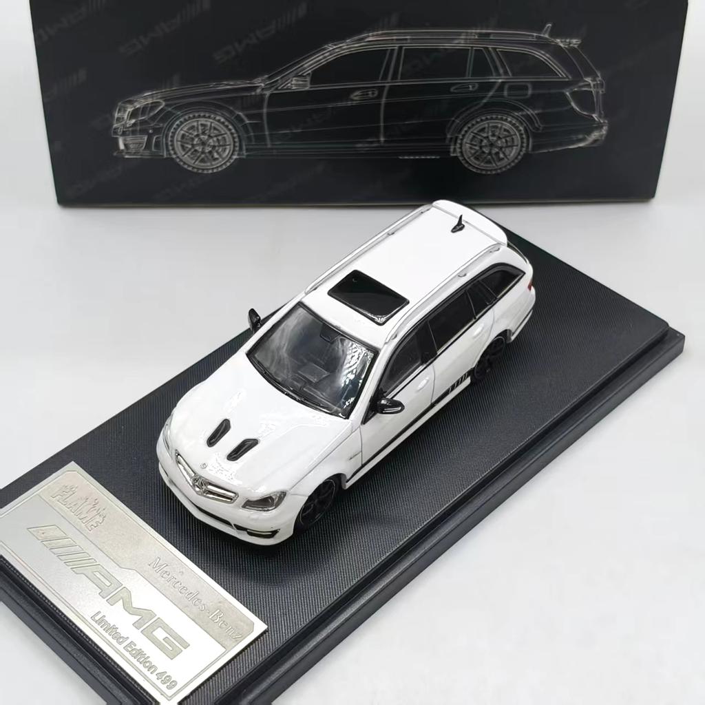1/64 BENZ C63 Edition 507 Wagon Alloy Scale Car Model Diecast Metal Miniature Car Static Collection Toy Car Vehicles Birthday Gif