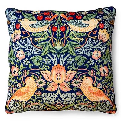 William Morris Strawberry Thief Filled Cushion