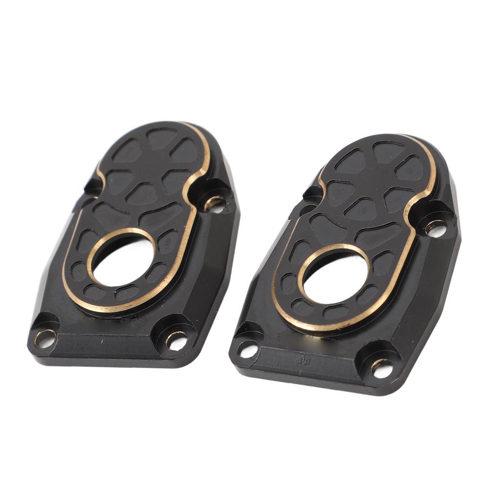 2PCS RC Portal Covers Brass Portal Drive Housing RC Steering Knuckles for Axial Capra for SCX10 III AR45P Axle 1 10 RC