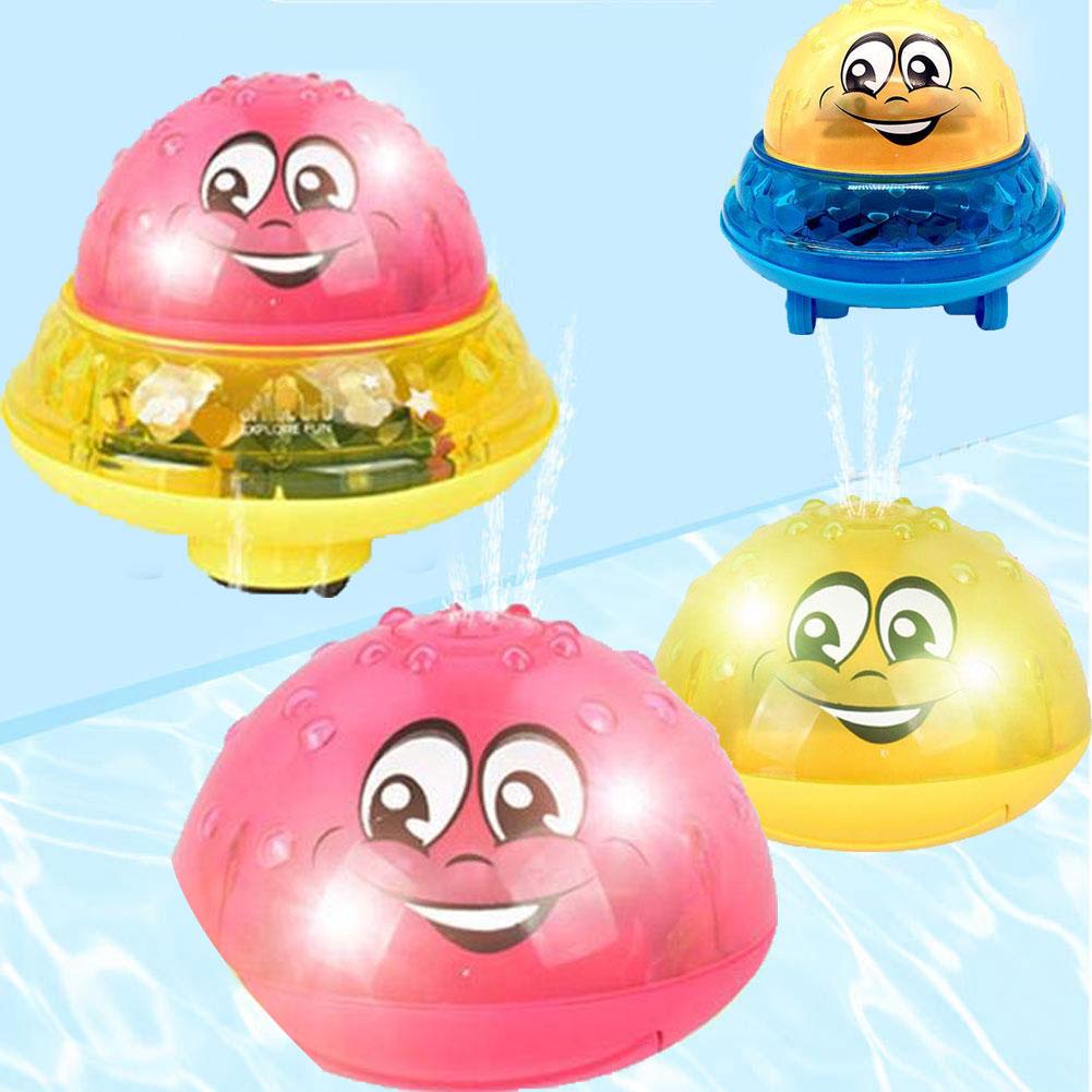 Kids Music Bath Sprinkler Light Ball Toy Baby Electric