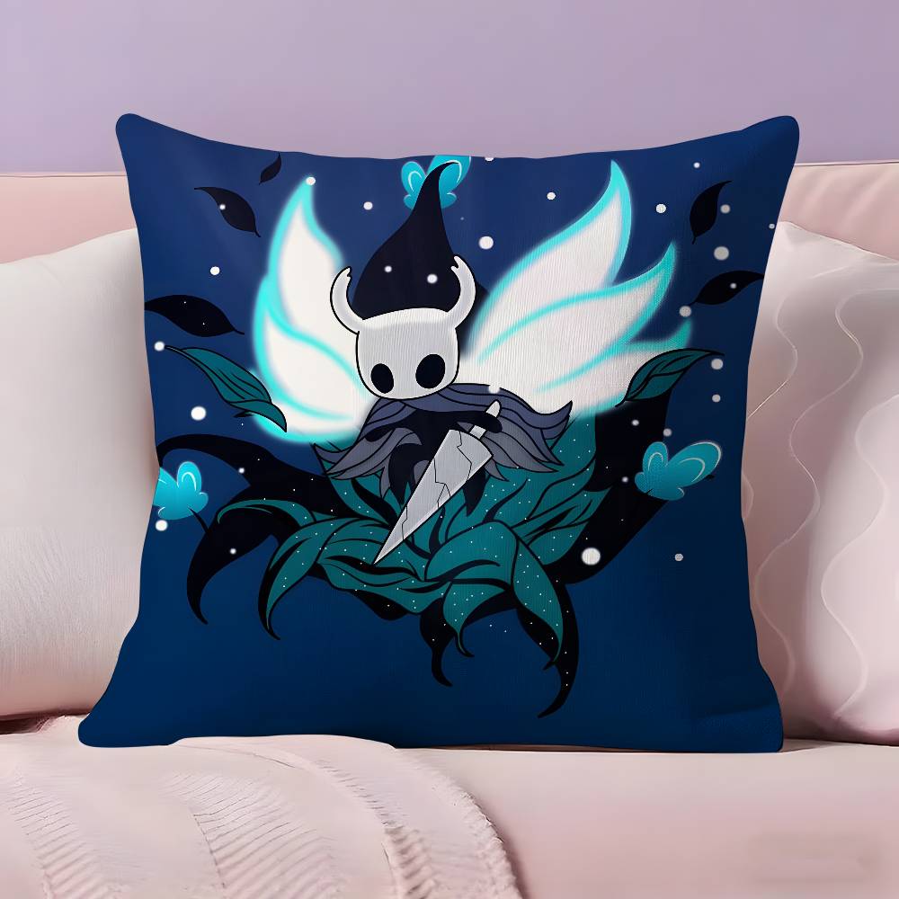 Spiele H-Hollow KnightS Kissenbezug Kissenbezug Ultraweicher Hautfreundlicher Stoff Wolkenähnlicher Komfort & Verdeckter Reißverschluss