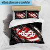 3pcs SC Internacional1 Printed Bedding Set Duvet Cover Closure Includes 1 Duvet Cover & 2 Pillowcases Bedding Sets Home Decor Gifts