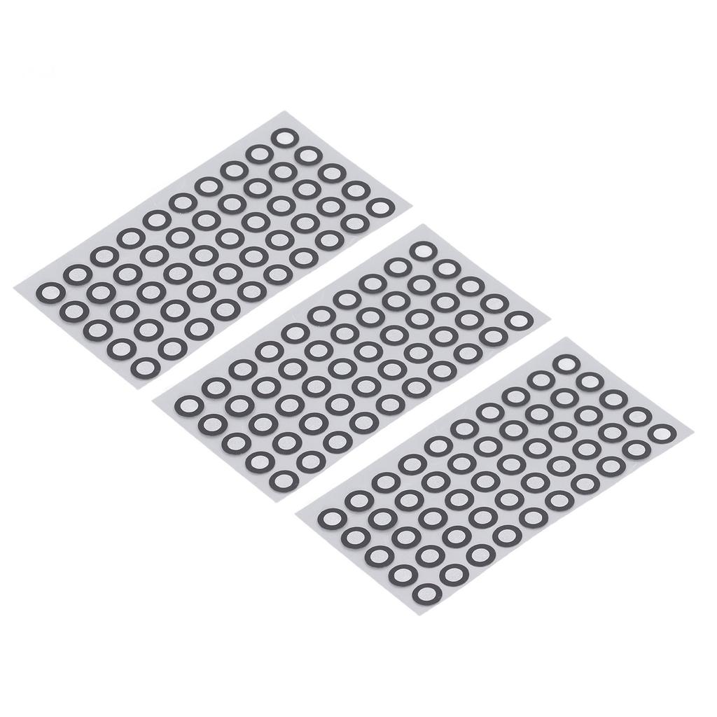 150Pcs 3D Scanning Reference Point Markers Diffuse Reflection Accurate Tracking Scanner Supplies ID 6mm OD 10mm 3 Sheet