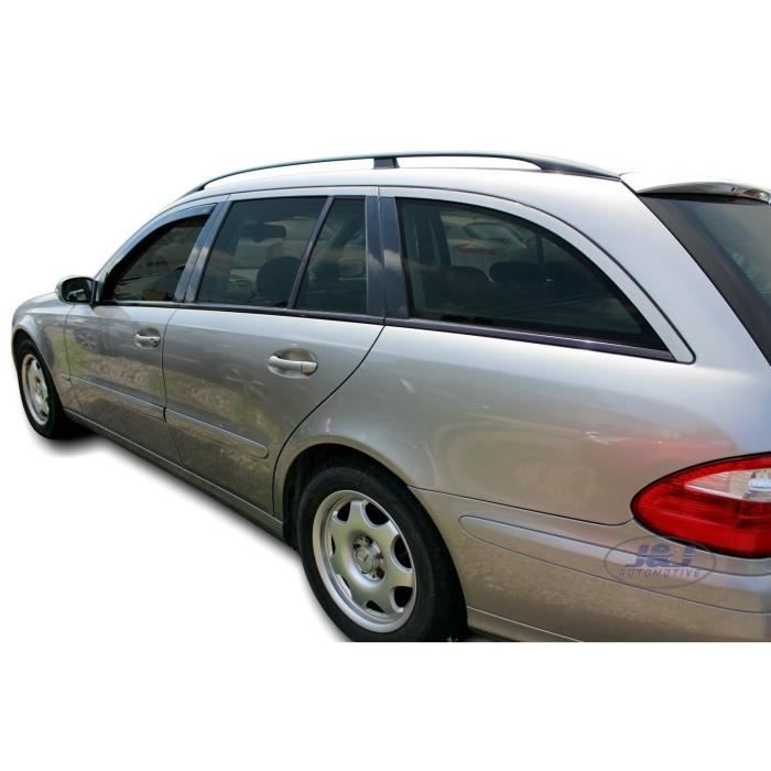 J&J AUTOMOTIVE | Heko Deflecteurs d'air Déflecteurs de Vent Pour Mercedes E Classe W211, Tricorps 2002-2008