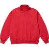 Small Box Half Zip Pullover Red