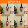 Plush Bear Keychain With Frumpy Boy Design For Birthday Gift And Bag Decor