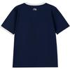 Li Ning X Disney Letter Print Round Neck Versatile Breathable Loose Short Sleeve T-Shirt Women T-Shirt AHSV804-4