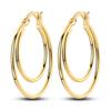 925 Silver Multi Circle Hoop Earrings Minimalist Design Trendy Jewelry Gifts For Women Birthday Party
