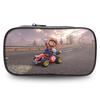 Mario Kart World Pencil Case With Polyester Material For Kids And Students