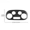 Real Hard Carbon Fiber For Abarth 595 2012-2017 2018 2019 2020 2021 2022 2023 Abarth 695 2017-2023 Fiat 2008-2023 AC Control.