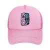 Strange Time Nostalgic Quote Silhoue Mesh Baseball Cap For Womens Unisex FeUnisex Beach Dad Hat Hip Hop