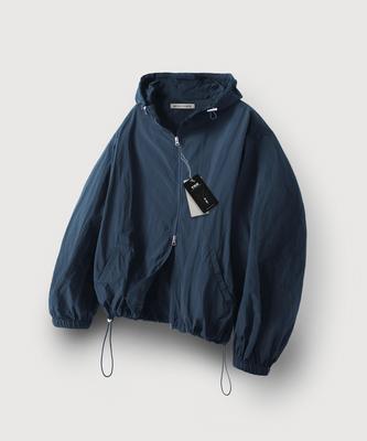 Mood Inside Special Hooded Windbreaker_Navy